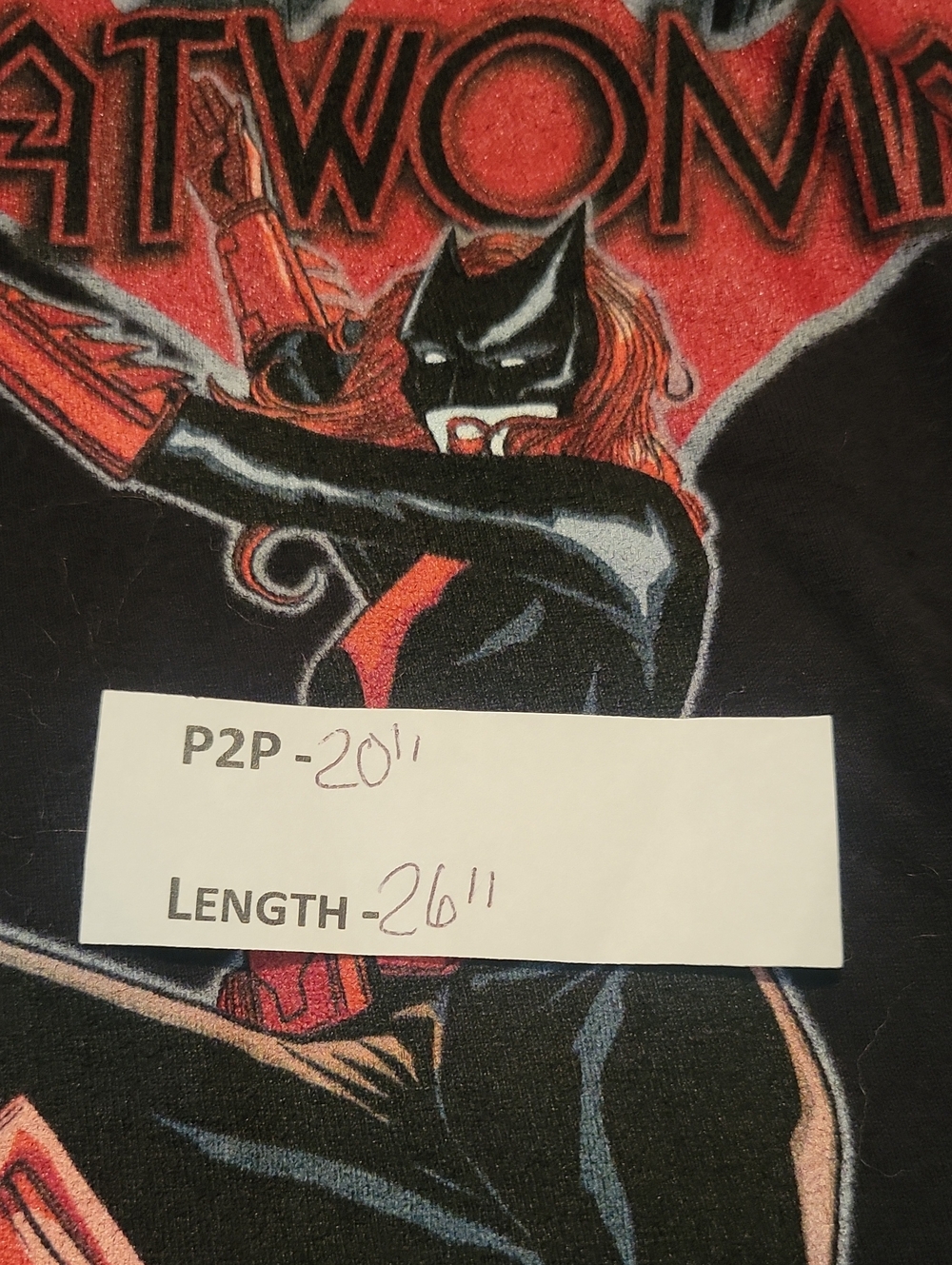Batwoman Graphic Design Tshirt - Picture 6 of 6